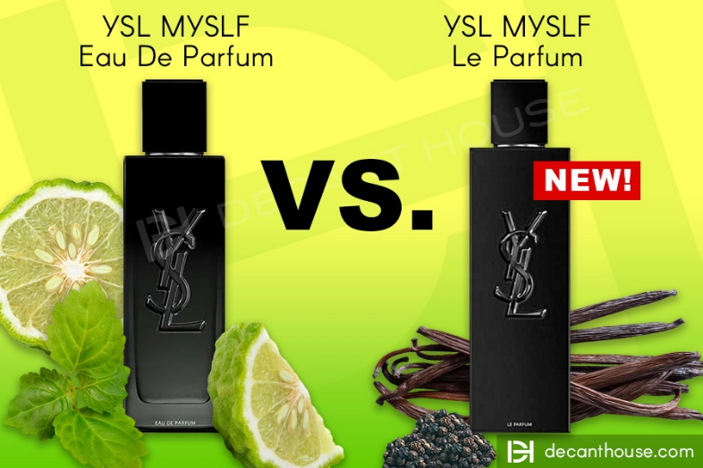 The New YSL Myslf Le Parfum vs The Original Myslf EDP - Which is Better?